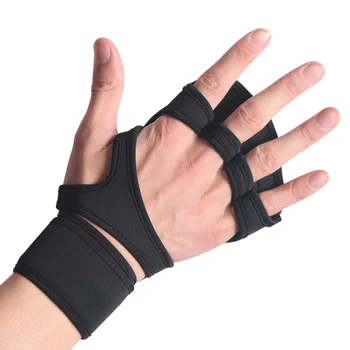 

1 Pair unisex Gym Gloves Weightlifting Training Half Finger Gloves Fitness Sports Body Building Mountaineering Gymnastics Gri