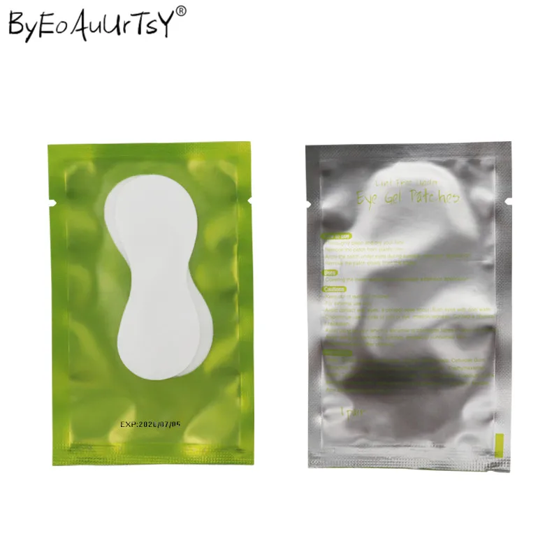 100pairs Disposable Eye Pads Lash Paper Patches Moisture Eyelash Extension Eye Tips Sticker Wraps Make Up Tools Eyelash Pad (8)