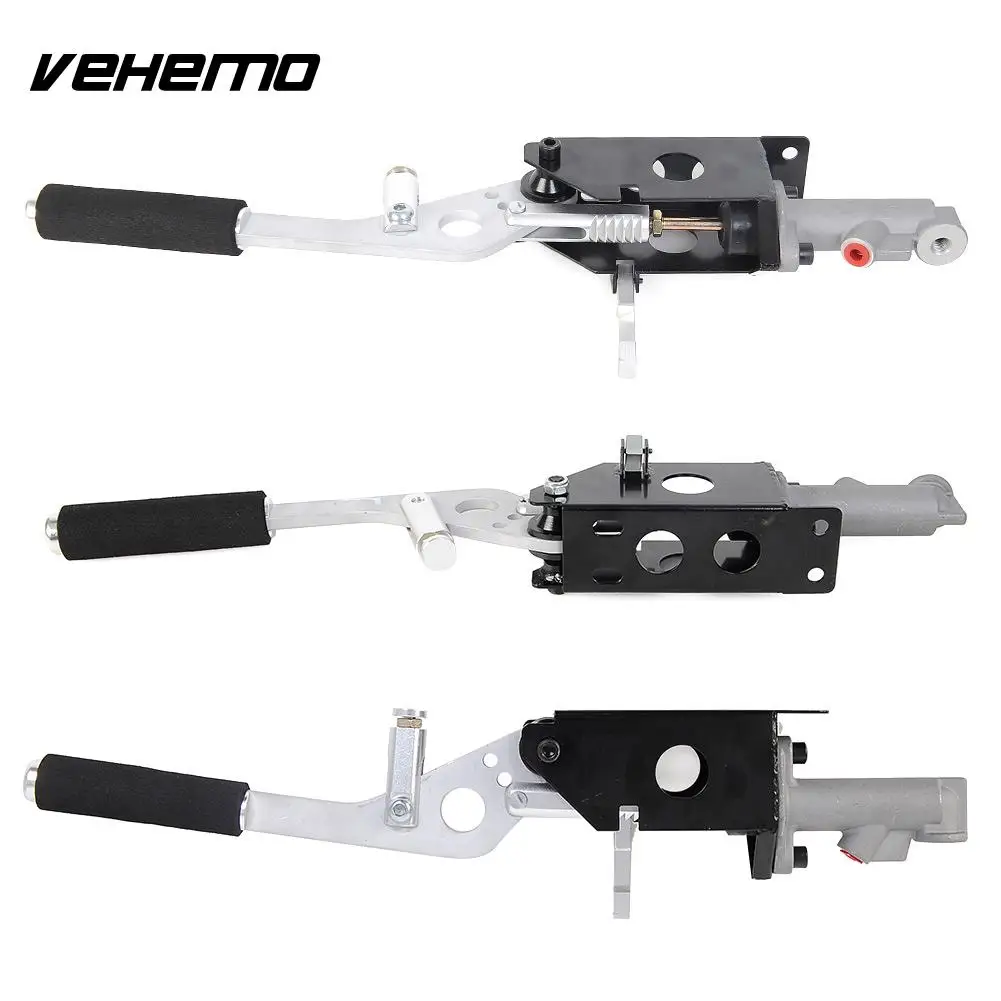 

Vehemo Universal E-Brake Hydraulic Racing Handbrake Kit Tool Vertical Horizontal Lever S14 AE86 Black Useful Durable New