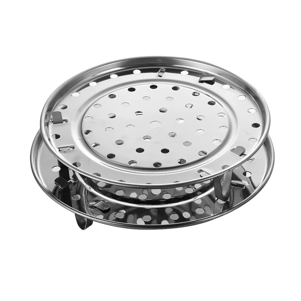 Dumpling Cookware Rack Durable Steamer Tray Shelf Three-leg Stainless Steel Dumpling Cookware Rack Durable Steamer Tray Shelf Three-leg Stainless Steel
