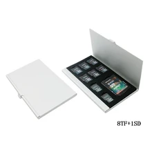 Чехол для карт памяти 9 в 1 для держателя карты памяти SD и TF