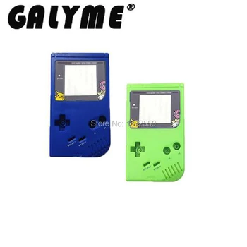 

Cartoon Screen Lens Shell Fit GameBoyGB GBO DMG Classic Game Blue/Green Color Case Plastic Shell Cover Housing Boy Game Console
