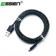 Essien USB зарядное устройство 1 м/2 м/3 м Micro usb кабель для samsung Xiaomi huawei Зарядка для USB ЗУ для мобильного телефона адаптер Универсальный