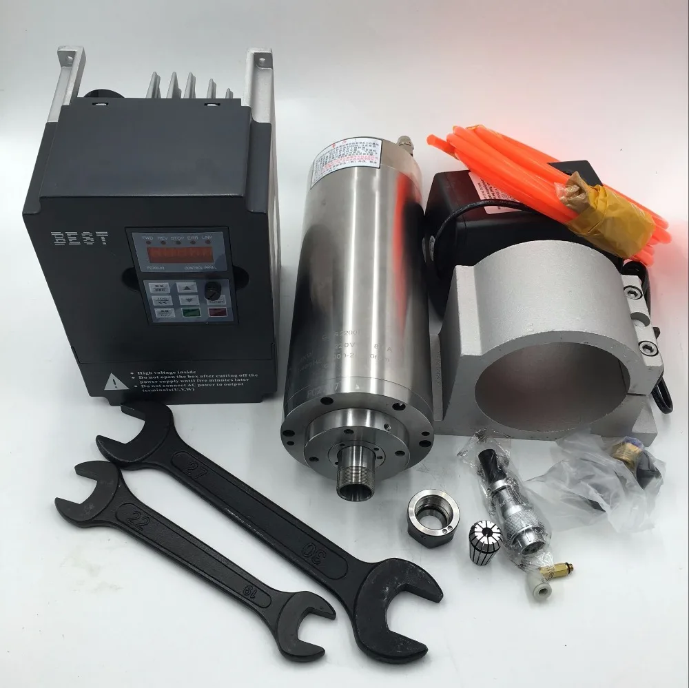 2.2KW Electric Spindle Motor ER20 Permanent Torque AC380V 83 400Hz