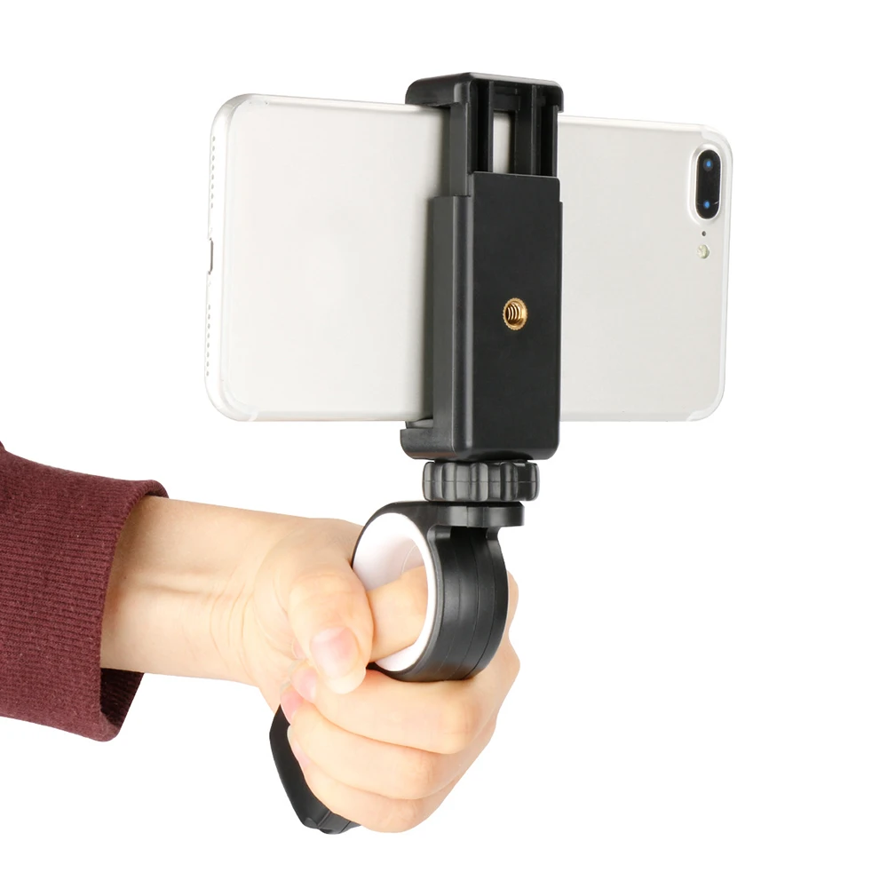 Высококачественное новое портативное кольцо ручной смартфон селфи палка видео стабилизатор адаптер для камеры телефон кронштейн