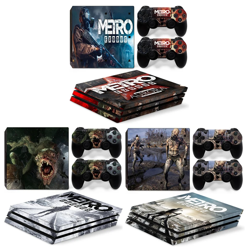 Metro 2033 ужас игра наклейка для PS4Pro Playstation Machine Exodus Darkens аниме фильм фигурка игрушка с