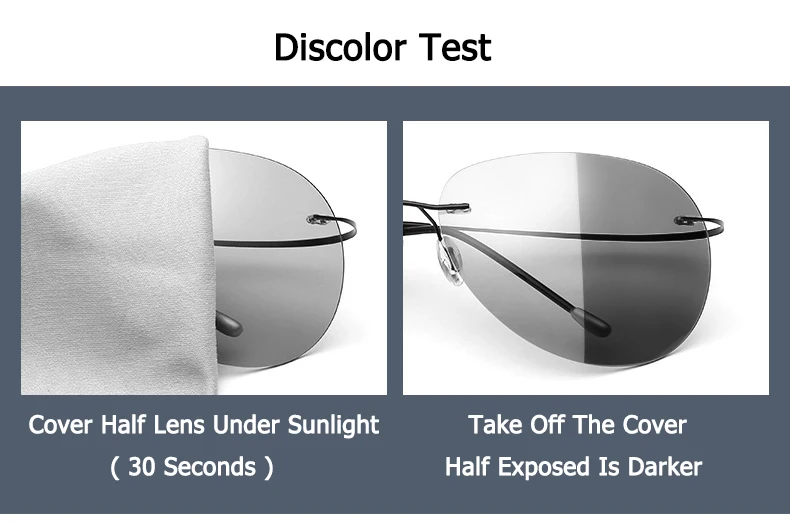 JackJad мужские ультралегкие титановые поляризованные цветные линзы солнцезащитные очки без оправы авиационный стиль фирменный дизайн солнцезащитные очки Oculos De Sol