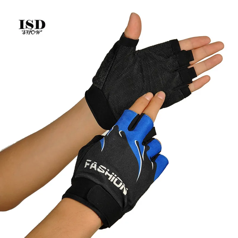 

ISHOWTIENDA Unisex Outdoor Sports bicycle gloves half finger Cycling Biking Hiking Gel Fingerless Gloves #A38