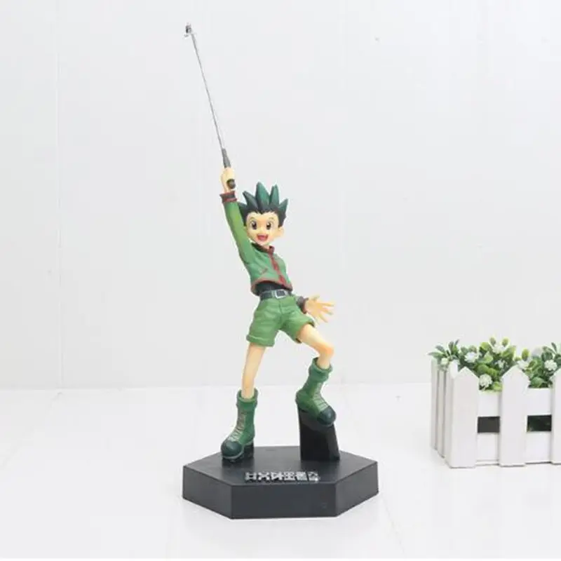 Японские Аниме Охотник х Фигурки игрушки Гон Freecss Killua Zoldyck Kulolo lushilufelu Irumi Zorudikku ПВХ