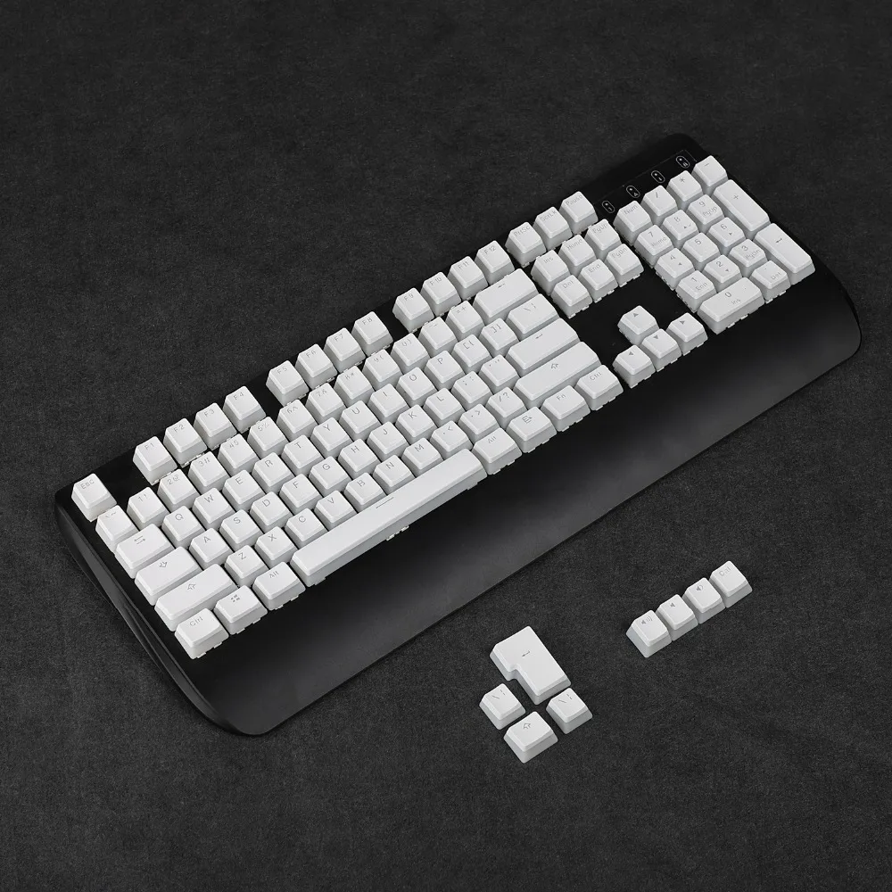 YMDK 108 PBT двойная съемка Блестящий через ANSI iso oem профиль пудинга Keyset для MX