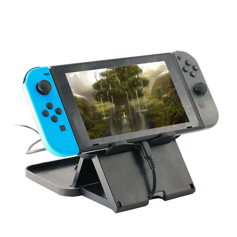 

Portable Height Adjustable Holder Support Frame Bracket Compact Playstand Desktop Stand Bracket for Nintend Switch NS Host