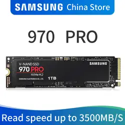 Samsung 970 PRO M.2 (2280) 512 ГБ 1 ТБ SSD nvme pcie Внутренний твердотельный диск HDD жесткий диск дюймовый ноутбук Desktop MLC диска ПК