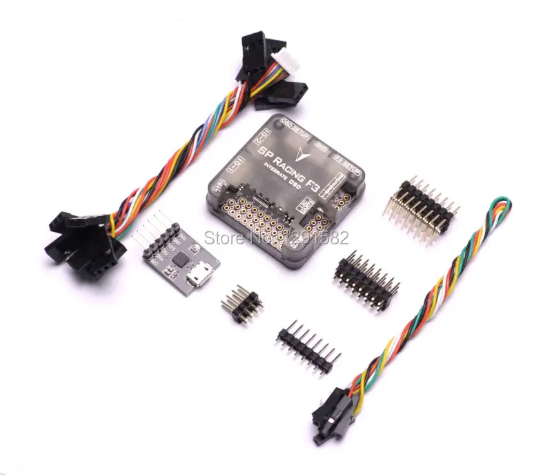 

Acro / Deluxe Version PRO SP Racing F3 Flight Controller Integrate OSD with Protective Case for DIY Quadcopter FPV Multicopter