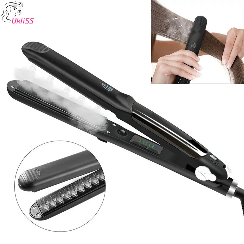 Professional Salon Steam Styler PTC Ceramic Vapor Steam Hair