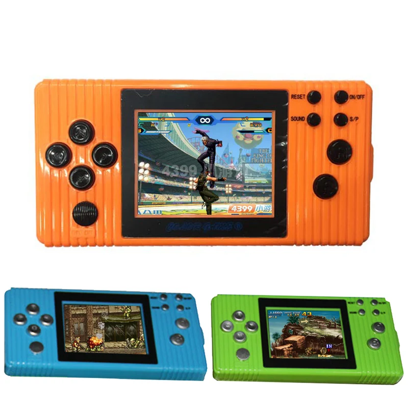 Консоль игровая детская с цветным экраном 3 0 дюйма 788 встроенных игр|Портативные