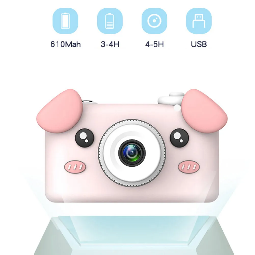 

Children Kids Mini Digital Camera HD Video Camcorder 2.0 Inch Anti-Drop Design SD998