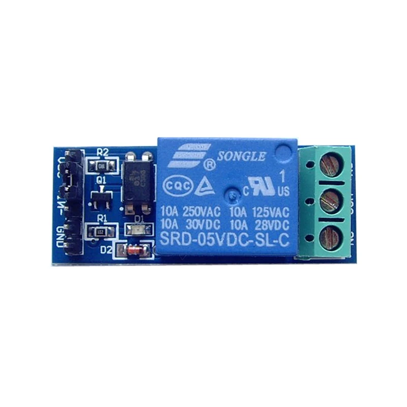 5V 10A 1 Channel Relay Module With Optocoupler For PIC AVR DSP ARM for font b