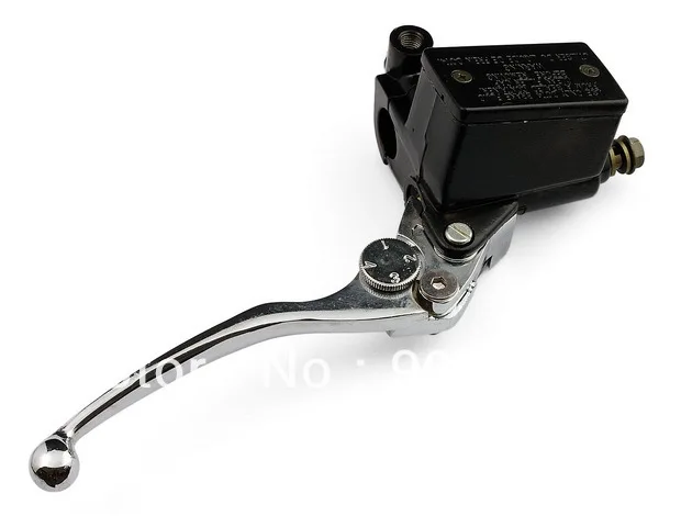 brake lever touches handlebar