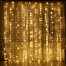 

3M*3M LED Icicle String Lights xmas Fairy Lights Outdoor Home