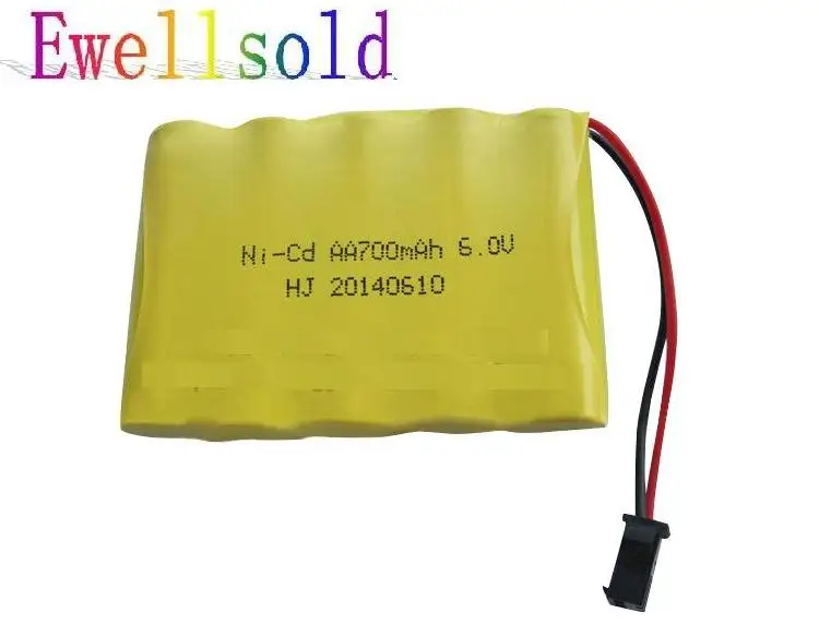 

6.0v 700mAh Ni-CD AA battery for RC truck RC car free shipping