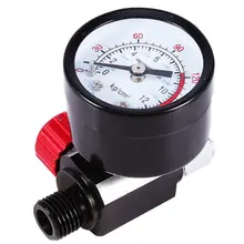 WAERTA 1/4 ''BSP регулятор давления воздуха HVLP Воздушный пистолет-распылитель комплект регулятора W/Манометр мембрана регулятора