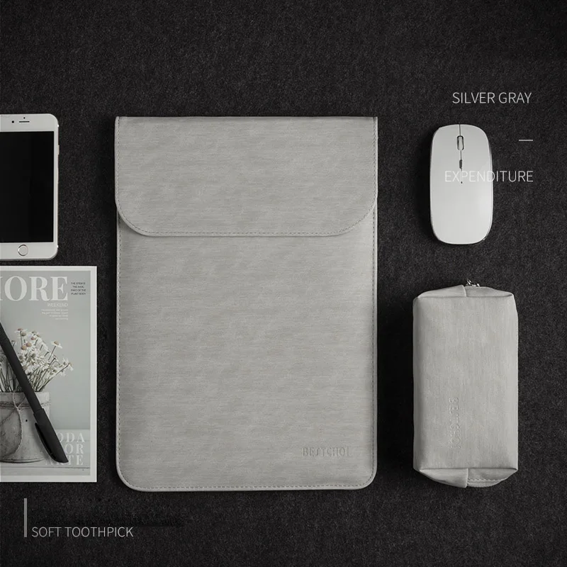 Laptop Bag for Apple Macbook Pro 13.3 inch Air 13 Notebook Bag Women 14 inch Protective Case for Matebook Xiaomi Pro 15.6 Sleeve