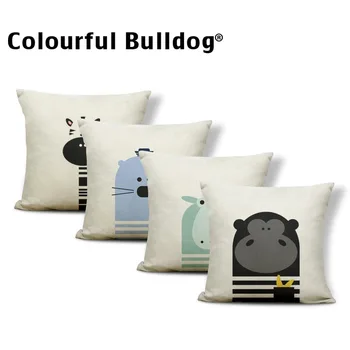 

Animal Cushion Seal Pillows Monkey Winter Minimalist Recliner Home Decoration Bear Throw Pillows Banana 17X17 Polyester / Cotton