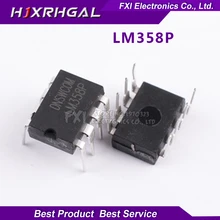 10PCS LM358P DIP8 LM358 DIP LM358N Operational amplifier New original free shipping