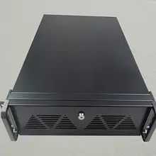 3U 610 мм Серверный корпус промышленный IPC Глубокая передняя панель запираемый компьютерный корпус