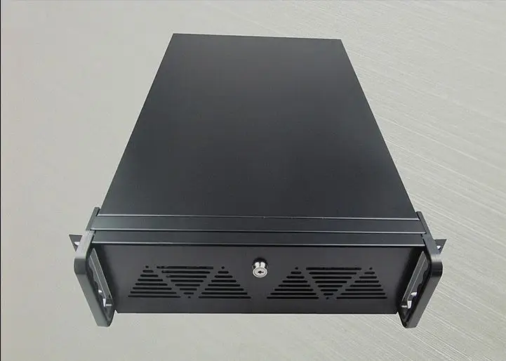 3U 610mm Server Chassis Industrial IPC Deep front panel