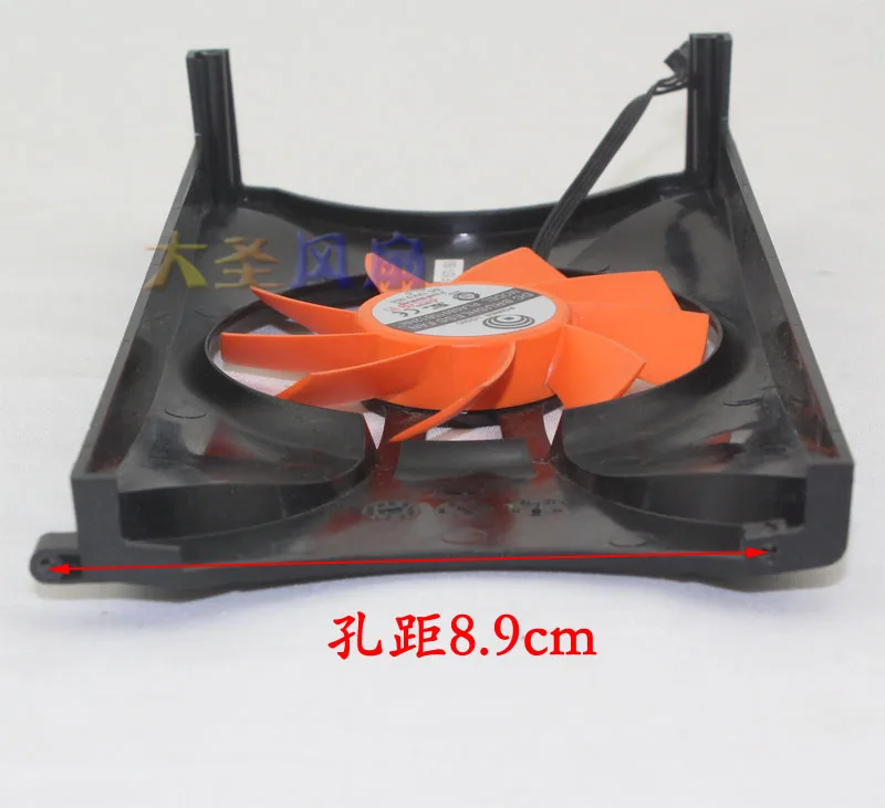 Power Logic PLA08015B12HH DC 12 В 0.35A 2 шарикоподшипник видеокарты кулер вентилятор заменить PALIT emtek GTS450 GTX550Ti видеокарта