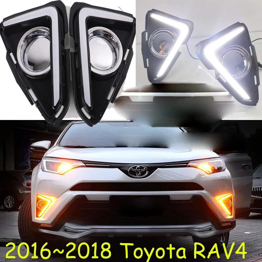 2016 ~ 2018 RAV4 туман Бесплатная доставка! фар Camry Hiace Тундра Сиена Yaris День лампа RAV 4|rav4