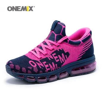 

ONEMIX New Cushion Women Sneaker Zapatos de mujer Breathable Athletic Outdoor Sport Shoes Female Running Shoes White Sneakers