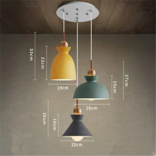 Aliexpress.com: Comprar Colorido moderno restaurante café comedor