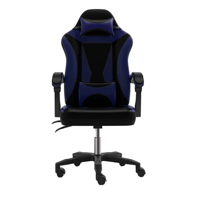 Высокое качество стул WCG компьютерное кресло ажурное офисное кресло лежа и подъема персонала кресло с подставкой для ног - Цвет: blue