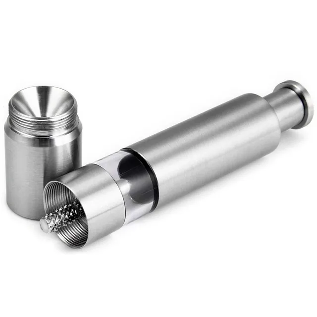 Manual Stainless Steel Salt and Pepper Mills 4