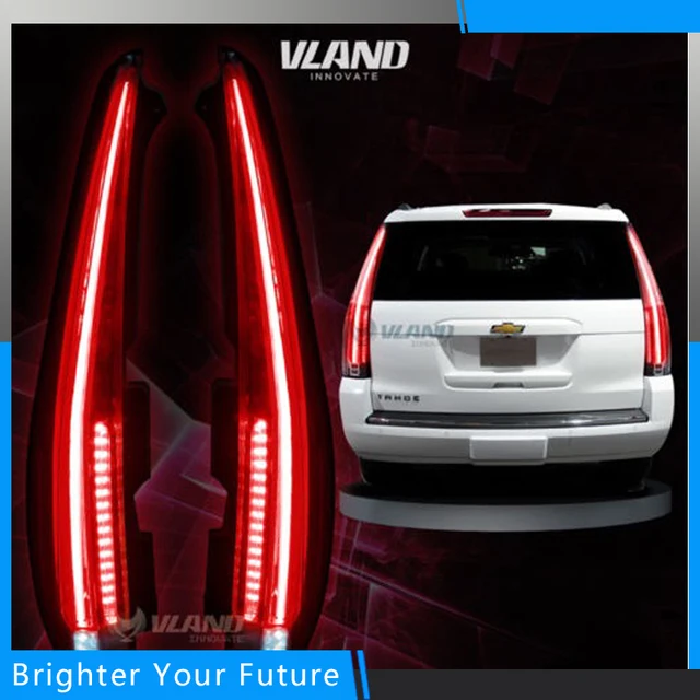 Taillights Rear Lamp Escalade Style For Chevrolet Suburban Tahoe Taillights Rear Lamp Escalade Style For Chevrolet Suburban Tahoe 2017 Tail Lights Brake Light New