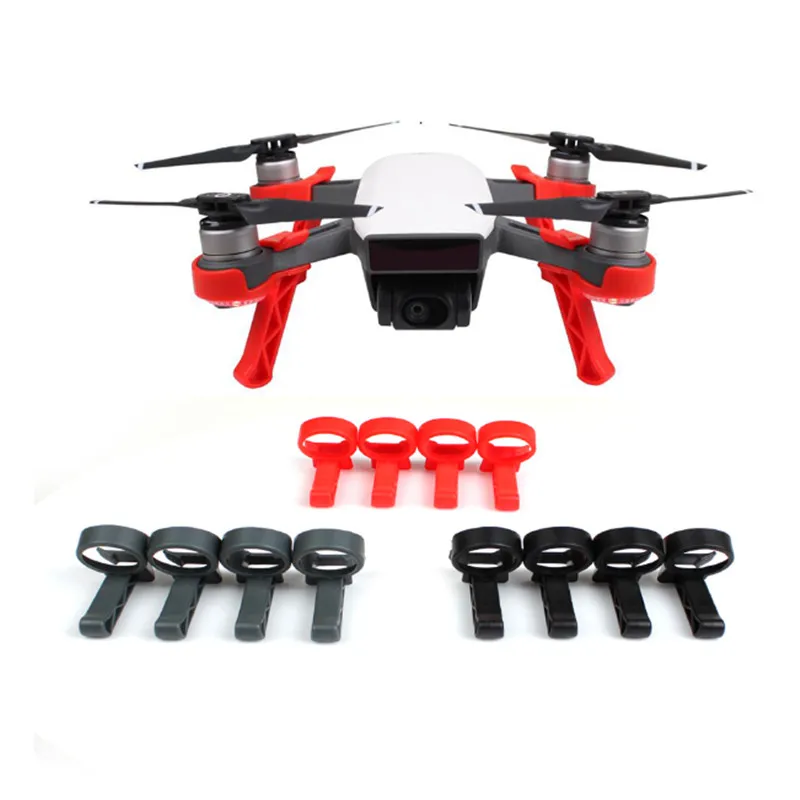 

4PC For DJI Spark Drone Heightened Landing Gear Leg Extender Extension Guard fast installation Drone Accessories Mini Quadcopter