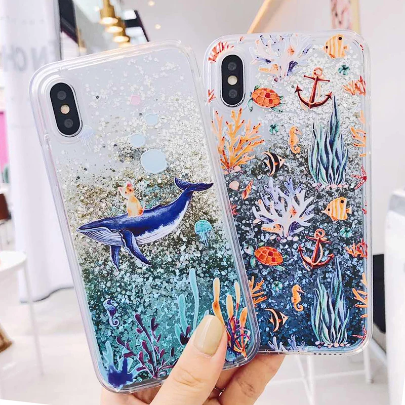 Чехол для телефона iPhone XR XS X MAX 8 7 6 6s Plus Роскошный Модный Блестящий милый