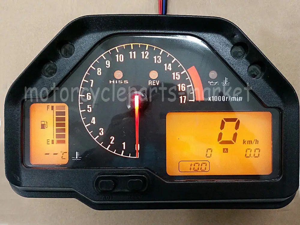 BR600RR LCD км/ч Тахометр датчики кластера спидометр одометр инструмент в сборе для