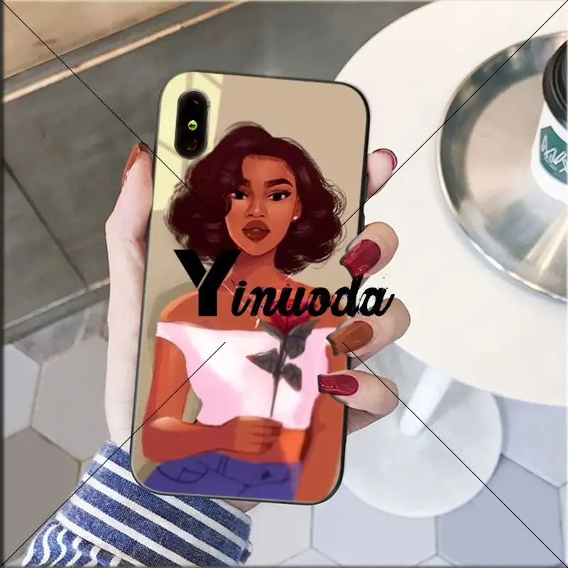 African personality girl
