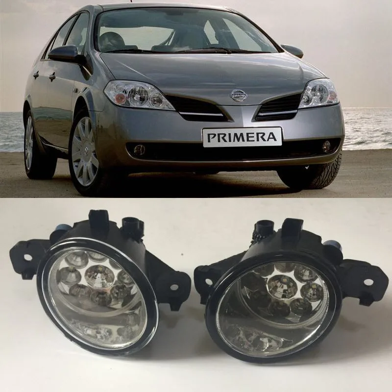 Для Nissan Primera P12 седан люк 2001 2008 9 штук Светодиодный s Противотуманные фары H8 H11 12В 55