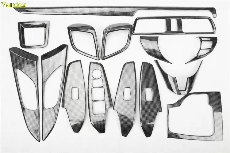 

Yandex for Mazda 3 AXELA carbon fiber peach style interior car modified carbon fiber modified car interior personality