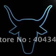 LK317-голова быка Спорт Дисплей Бар Пиво светодиодный неоновый свет вывеска домашний декор ремесла