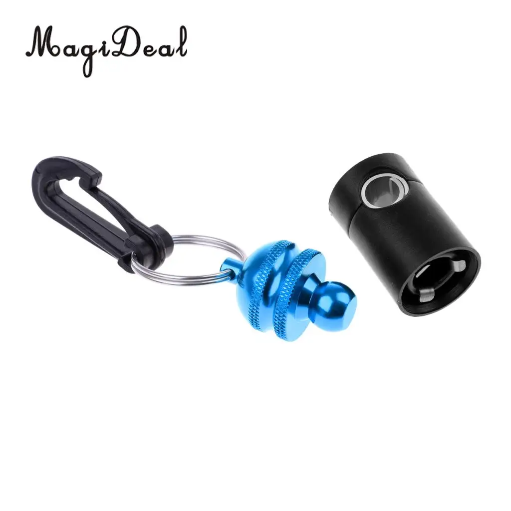 MagiDeal Universal Durable Anti-rust Plated Aluminum Regulator Octopus Hose Holder Retainer & Clip for Scuba Diving Dive Diver
