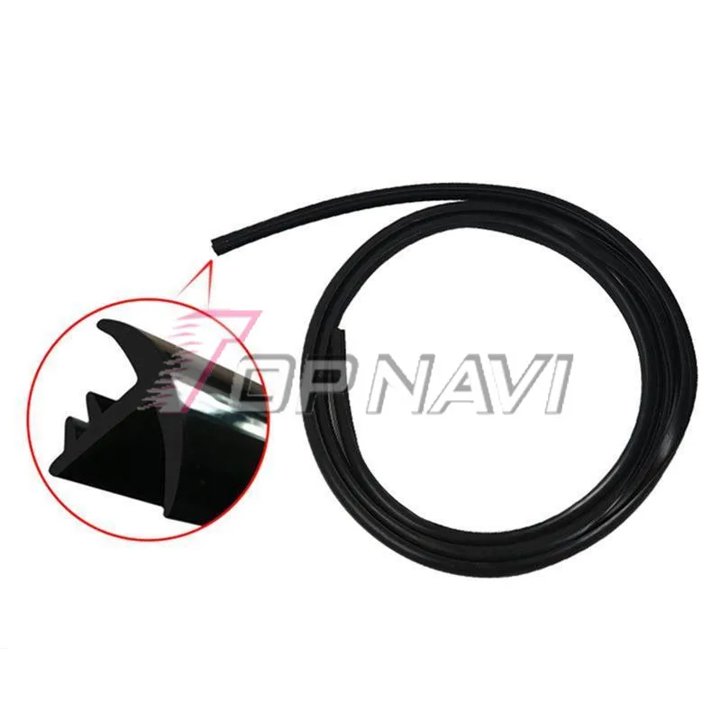Rubber 1.6m Soundproof Dustproof Sealing Strip for Auto Car Dashboard Windshield 2
