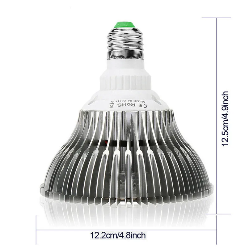 Светодиодный AiPalnt лампа E26 E27 100 Вт Светодиодный лампа для выращивания полного лампа полного спектра для комнатных растений Выращивание