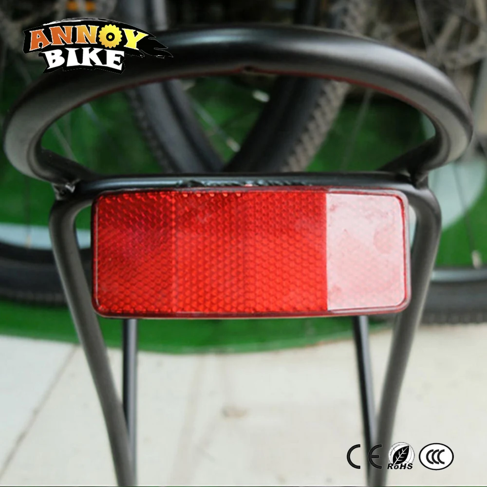 bicycle rack reflector