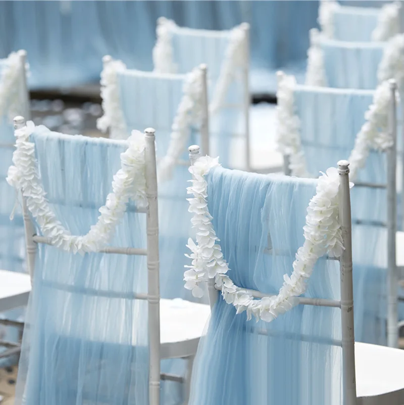 Artificial Hydrangea Orchid Wisteria Flowers String for DIY Plant Wedding Wall Arch Rattan Hawaiian Party Backdrop Decorations Artificial Hydrangea Orchid Wisteria Flowers String for DIY Plant Wedding Wall Arch Rattan Hawaiian Party Backdrop Decorations