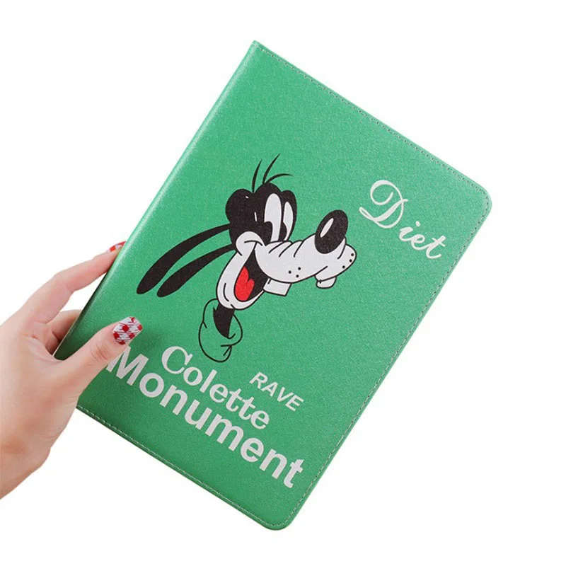 

Case For iPad Pro 11 Tablet Cartoon Silicone Back Cover Flip Stand Smart PU Leather Case For Apple iPad Pro 11 inch